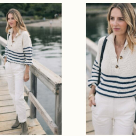 🧶 ABLE x Jess Ann Kirby Marin Sweater – Size Large (Gently Used) - Picture 2 of 7